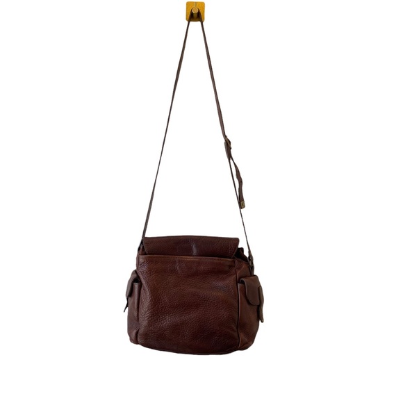FOSSIL Brown Leather Satchel Bag - Picture 3 of 13